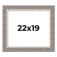 thumbnail image 1 of 22x19 Frame Grey Real Wood Picture Frame Width 2.75 Inches | Interior Frame Depth 0.5 Inches |, 1 of 8