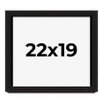 thumbnail image 1 of 22x19 Shadow Box Black Solid Wood Display Picture Frame | 1 Inch Rabbet Depth | | 1.375 Inch, 1 of 4