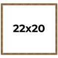 thumbnail image 1 of 22x20 Frame Gold Kingsley Distressed Solid Wood Picture Frame Width 0.75 Inches | Interior Frame, 1 of 8