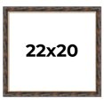 thumbnail image 1 of 22x20 Frame Gold Real Wood Picture Frame Width 1.5 inches | Interior Frame Depth 0.5 inches |, 1 of 8