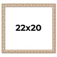 thumbnail image 1 of 22x20 Frame White Real Wood Picture Frame Width 1.5 inches | Interior Frame Depth 0.5 inches |, 1 of 8