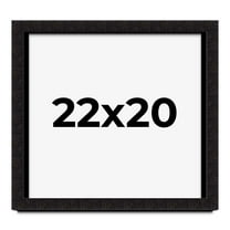 22x20 Shadow Box Black Solid Wood Display Picture Frame | 1 Inch Rabbet Depth | | 1.375 Inch