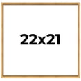 thumbnail image 1 of 22x21 Frame Beaded Gold Solid Wood Picture Frame | 0.75 Inches Moulding Width | Liscio Oro, 1 of 8