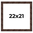 thumbnail image 1 of 22x21 Frame Brown Burl Real Wood Picture Frame Width 1.625 Inches | Interior Frame Depth 0.5 Inches, 1 of 8