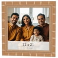 thumbnail image 1 of 22x21 Frame Gold Real Wood Picture Frame Width 1.5 inches | Interior Frame Depth 0.5 inches |, 1 of 8