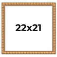 thumbnail image 1 of 22x21 Frame Gold Real Wood Picture Frame Width 1.5 inches | Interior Frame Depth 0.5 inches |, 1 of 8