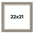 thumbnail image 1 of 22x21 Frame Grey Real Wood Picture Frame Width 2.75 Inches | Interior Frame Depth 0.5 Inches |, 1 of 8