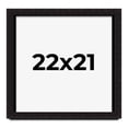 thumbnail image 1 of 22x21 Shadow Box Black Solid Wood Display Picture Frame | 1 Inch Rabbet Depth | | 1.375 Inch, 1 of 4