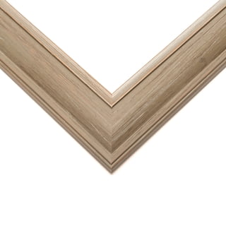 22x22 Frame Grey Real Wood Picture Frame Width 1.75 inches | Interior Frame Depth 0.5 inches |