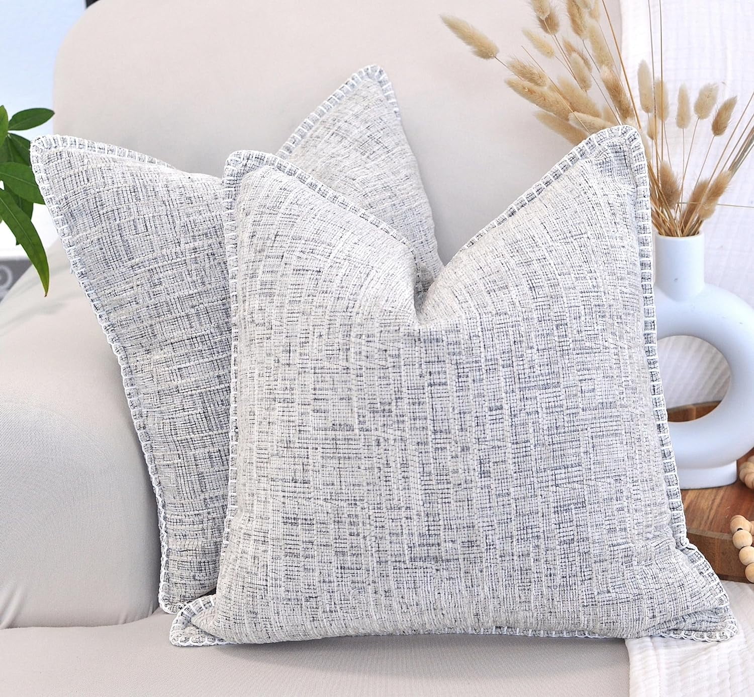 Large cream pillows sale