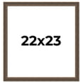 thumbnail image 1 of 22x23 Frame Golden Caramel Solid Wood Bronze Picture Frame | 1.25 Inch Moulding Width | 0.5 Inch, 1 of 8