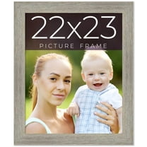22x23 Frame Grey Real Wood Picture Frame Width 1.5 Inches | Interior Frame Depth 0.5 Inches | Barn