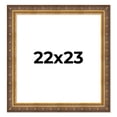 thumbnail image 1 of 22x23 Frame Vintage Gold Solid Wood Picture Frame | 2.5 Inch Moulding Width | Ornate Bronze Museo, 1 of 8
