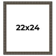 thumbnail image 1 of 22x24 Frame Black Bamboo Solid Wood Picture Frame Width 1.5 Inches | Interior Frame Depth 0.5, 1 of 8