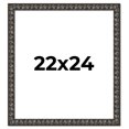 thumbnail image 1 of 22x24 Frame Black-Brown Medieval Solid Wood Picture Frame | 1.5 Inch Moulding Width | Gotham, 1 of 8