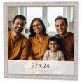 thumbnail image 1 of 22x24 Frame White Real Wood Picture Frame Width 0.75 inches | Interior Frame Depth 0.5 inches |, 1 of 8