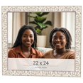 thumbnail image 1 of 22x24 Frame White Real Wood Picture Frame Width 1.5 inches | Interior Frame Depth 0.5 inches |, 1 of 8