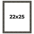 thumbnail image 1 of 22x25 Frame Black-Brown Medieval Solid Wood Picture Frame | 1.5 Inch Moulding Width | Gotham, 1 of 8
