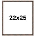 thumbnail image 1 of 22x25 Frame Brown Bamboo with Dark Coffee/Walnut Finish | Solid Wood Picture Frame Width 0.75, 1 of 8