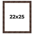 thumbnail image 1 of 22x25 Frame Brown Burl Real Wood Picture Frame Width 1.625 Inches | Interior Frame Depth 0.5 Inches, 1 of 8