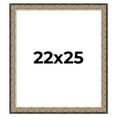 thumbnail image 1 of 22x25 Frame Silver Real Wood Picture Frame Width 1.75 Inches | Interior Frame Depth 0.5 Inches |, 1 of 8