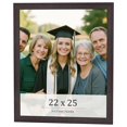 thumbnail image 1 of 22x25 Rustic Brown Real Wood Picture Frame Width 0.75 inches | Interior Frame Depth 0.5 inches |, 1 of 8
