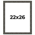 thumbnail image 1 of 22x26 Frame Black-Brown Medieval Solid Wood Picture Frame | 1.5 Inch Moulding Width | Gotham, 1 of 8
