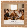 thumbnail image 1 of 22x26 Frame Gold Real Wood Picture Frame Width 1.5 inches | Interior Frame Depth 0.5 inches |, 1 of 8