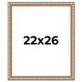 thumbnail image 1 of 22x26 Frame Silver Real Wood Picture Frame Width 1.5 inches | Interior Frame Depth 0.5 inches |, 1 of 8