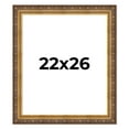 thumbnail image 1 of 22x26 Frame Vintage Gold Solid Wood Picture Frame | 2.5 Inch Moulding Width | Ornate Bronze Museo, 1 of 8