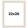thumbnail image 1 of 22x26 Frame White Real Wood Picture Frame Width 1.75 inches | Interior Frame Depth 0.5 inches |, 1 of 8