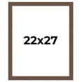 thumbnail image 1 of 22x27 Frame Brown Farmhouse Solid Wood Picture Frame Width 1.5 Inches | Interior Frame Depth 0.5, 1 of 8