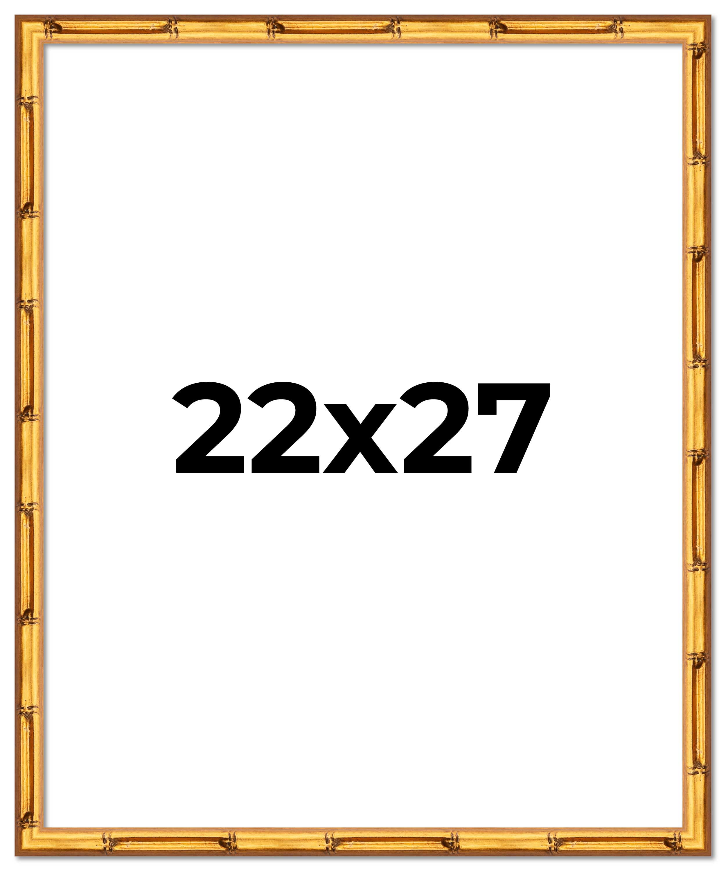 22x27 Frame Gold Real Wood Picture Frame Width 1 Inches Interior 22x27 Frame Gold Real Wood Picture Frame Width 1 Inches Interior
