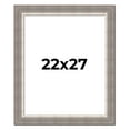 thumbnail image 1 of 22x27 Frame Grey Real Wood Picture Frame Width 2.75 Inches | Interior Frame Depth 0.5 Inches |, 1 of 8