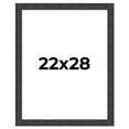 thumbnail image 1 of 22x28 Frame Brown Rustic Solid Wood Picture Frame 1.5 Inches Wide | Interior Frame Depth 0.5 Inches, 1 of 8