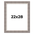 thumbnail image 1 of 22x28 Frame Grey Real Wood Picture Frame Width 2.75 Inches | Interior Frame Depth 0.5 Inches |, 1 of 8