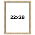 thumbnail image 1 of 22x28 Frame Silver Real Wood Picture Frame Width 1.5 inches | Interior Frame Depth 0.5 inches |, 1 of 8