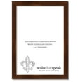 thumbnail image 1 of 22x28 Mocha Walnut Picture Frame for Puzzles Posters Photos or Artwork, 1 of 4