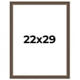 thumbnail image 1 of 22x29 Frame Golden Caramel Solid Wood Bronze Picture Frame | 1.25 Inch Moulding Width | 0.5 Inch, 1 of 8