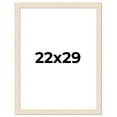 thumbnail image 1 of 22x29 Frame White Real Wood Picture Frame Width 1.5 inches | Interior Frame Depth 0.5 inches | Barn, 1 of 8