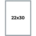thumbnail image 1 of 22x30 Frame Blue Scuffed Farm Board Solid Wood Picture Frame Width 0.75 Inches | Interior Depth 0.5, 1 of 8