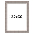 thumbnail image 1 of 22x30 Frame Grey Real Wood Picture Frame Width 2.75 Inches | Interior Frame Depth 0.5 Inches |, 1 of 8