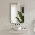 thumbnail image 1 of 22x30 Inch Rectangular Silver Metal Framed Bathroom Mirror with Distortion-Free HD Glass & Shatterproof Safety Design – Easy Install for Modern Bathrooms, 1 of 8