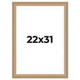 thumbnail image 1 of 22x31 Frame Charleston Honey Brown Solid Wood Picture Frame Width 1.75 Inches | Interior Depth 0.5, 1 of 8