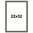 thumbnail image 1 of 22x32 Frame Brown Solid Wood Picture Frame | 1.75 Inch Moulding Width | Austin Frame Complete with, 1 of 8