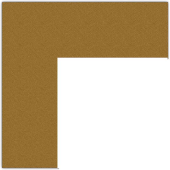 22x33 Classic Gold/El Dorado Custom Mat for Picture Frame with 18x29 Opening Size (Mat Only, Frame NOT Included)