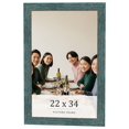 thumbnail image 1 of 22x34 Frame Blue Rustic Barnwood Solid Wood Picture Frame Width 1.25 Inches | Interior Depth 0.5, 1 of 8