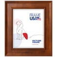 thumbnail image 1 of 22x34 Picture Frame – Brown Beveled Style 97069, 2 Inch MDF Moulding, Includes Plexiglass and Backing –&nbsp;Wall Display Frame for Art, Posters, or Photos – Frame USA, 1 of 4