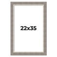 thumbnail image 1 of 22x35 Frame Grey Real Wood Picture Frame Width 2.75 Inches | Interior Frame Depth 0.5 Inches |, 1 of 8