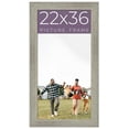 thumbnail image 1 of 22x36 Frame Grey Real Wood Picture Frame Width 1.5 Inches | Interior Frame Depth 0.5 Inches | Barn, 1 of 8